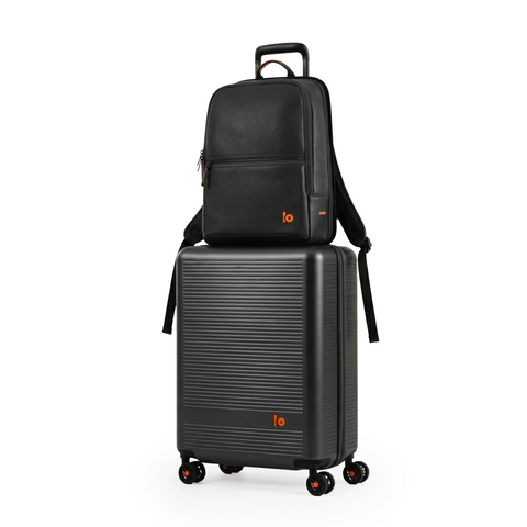 BELONG Travel Combo Backpack Charcoal + Cloud Lite Cabin Slate