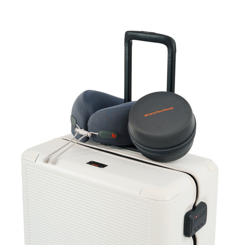 BELONG CLOUD Pro Cabin+Medium Ivory Travel Luggage Set